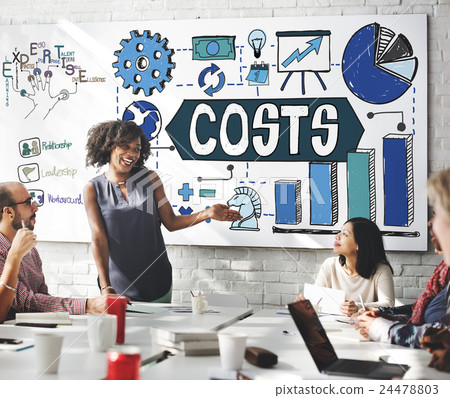 Costs Finance Business Banking Financial Concept 24478803