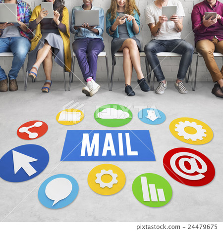 Mail Communication Message Conversation Concept 24479675