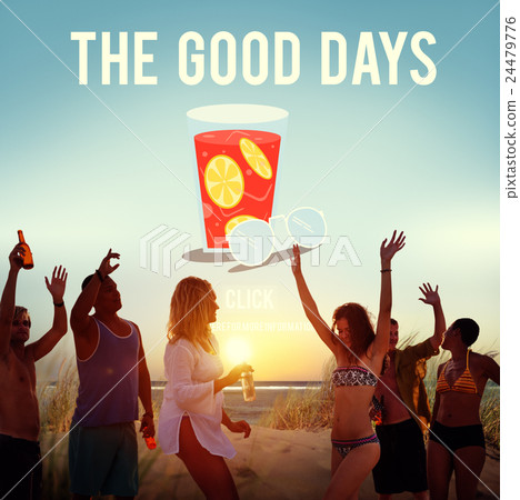 The Good Days Holiday Vacation Concept 24479776