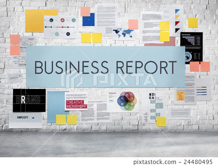 Business Report News Article Research Resulting Concept Business Report News Article Research Resulting Concept 24480495