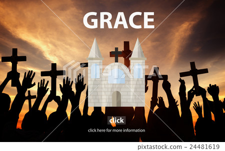 Grace Elegance Faith Religion Spirit Worship Concept 24481619