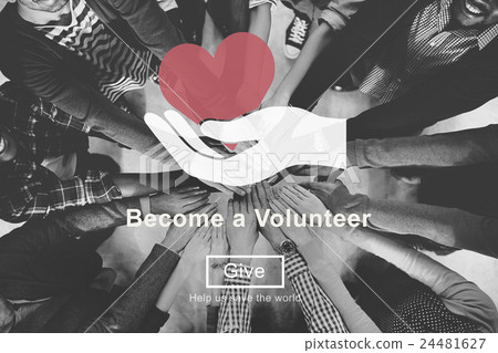 Charity Volunteer Help Aid Donate Concept 24481627