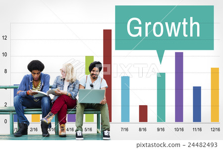 Growth Progress Development Icon Concept Growth Progress Development Icon Concept 24482493