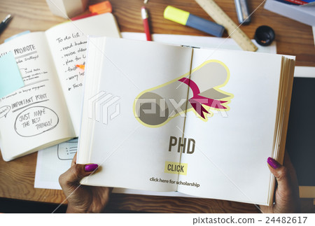 PhD Doctor of Philosophy Degree Education Graduation Concept 24482617