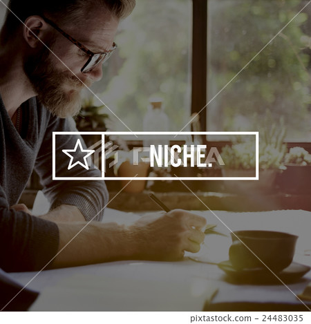 Niche Market Branding Speciality Target Business Concept 24483035