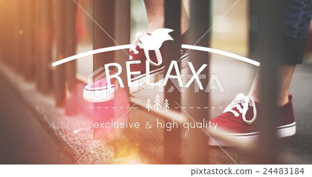 Relax Relaxation Rest Chill Peace Vacation Life Concept Relax Relaxation Rest Chill Peace Vacation Life Concept 24483184