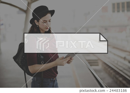 Banner Ribbon Copy Space Symbol Concept Banner Ribbon Copy Space Symbol Concept 24483186