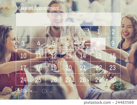 Make an Appointment Calendar Schedule Organization Planning Concept 24483569