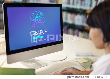 Research Discovery Education Information Concept 24483795