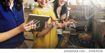 Daughter Mother Adorable Affection Casual Life Concept 24483838