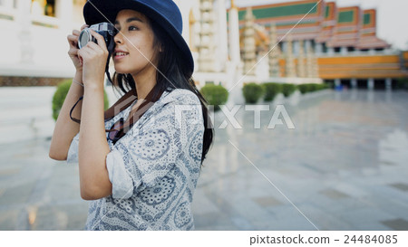Photographer Travel Sightseeing Wander Hobby Recreation Concept 24484085