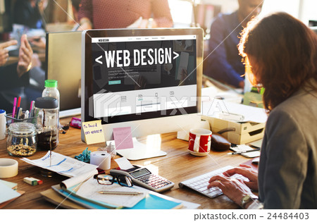 Web Design Online Webpage Website Connect Concept Web Design Online Webpage Website Connect Concept 24484403