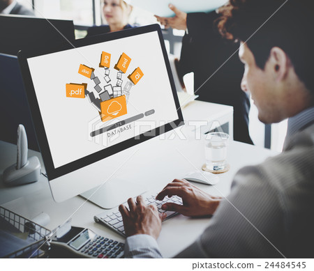 Data Backup Files Online Database Storage Concept Data Backup Files Online Database Storage Concept 24484545