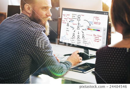 Organization Chart Management Planning Concept Organization Chart Management Planning Concept 24484546