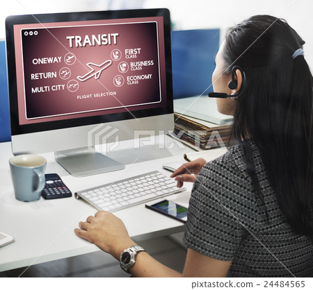 Flight Information Selection Tourism Transport Concept 24484565