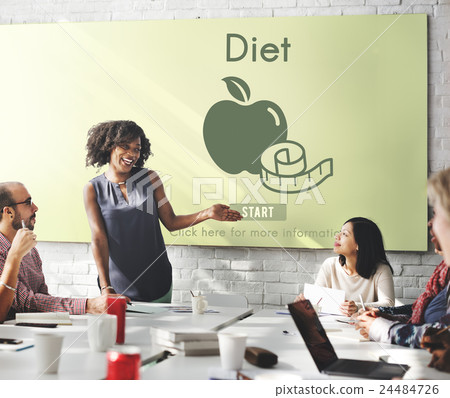 Diet Food Nutrition Obesity Weight Loss Concept 24484726