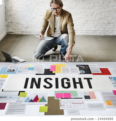 Insight Intution Meditation Mindful Seeing Concept 24484898