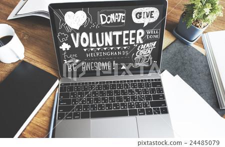 Volunteer Donate Give Charity Concept 24485079