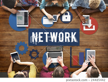 Network Networking Internet Connection Concept 24485442