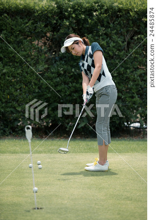 高爾夫 閒蕩 女生 24485874