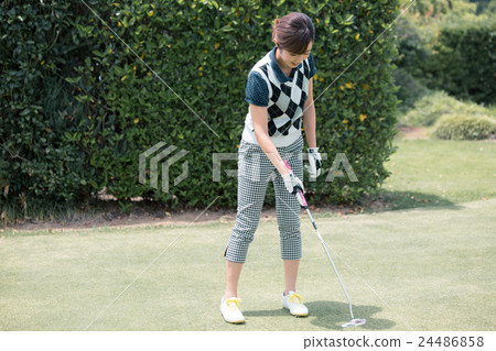 高爾夫 閒蕩 女生 24486858