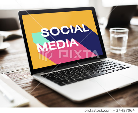 Social Media Network Community Connection Chat Concept 24487064