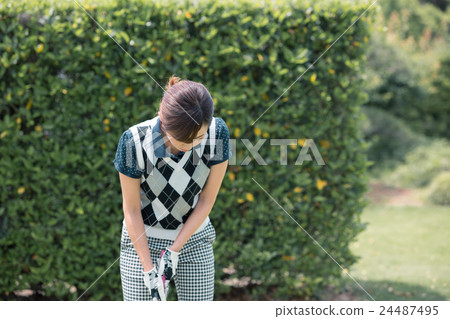 高爾夫 閒蕩 女生 24487495