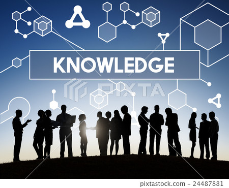 Knowledge Particles Geometry Shapes Graphics Concept Knowledge Particles Geometry Shapes Graphics Concept 24487881