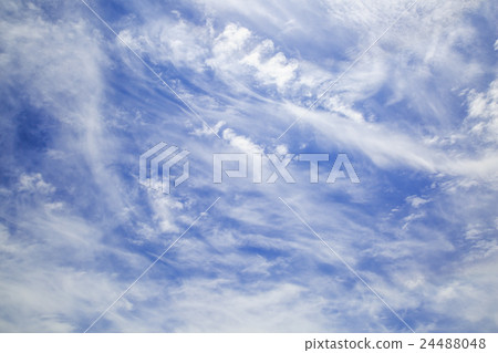  Blue sky and clouds 24488048
