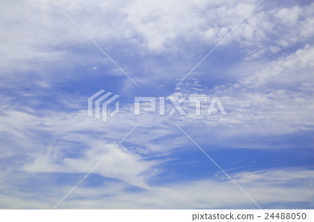  Blue sky and clouds 24488050