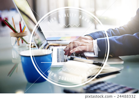 Badge Label Mark Brand Copy Space Concept 24488332