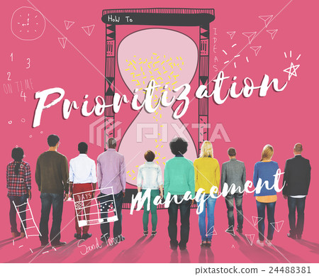 Planning Prioritize Priority Allotment Deadline Concpet 24488381