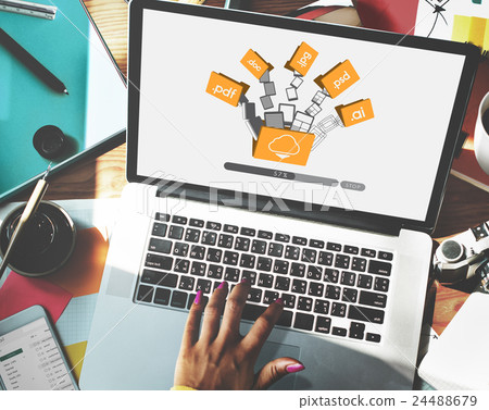 Data Backup Files Online Database Storage Concept Data Backup Files Online Database Storage Concept 24488679