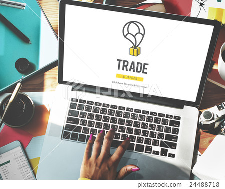 Trade Freight Industry Industrial Import Export Concept Trade Freight Industry Industrial Import Export Concept 24488718