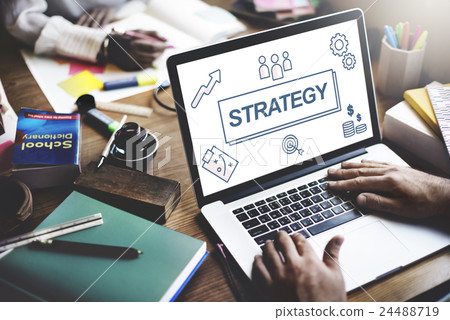 Strategy Business Collaboration Planning Graphic Concept Strategy Business Collaboration Planning Graphic Concept 24488719