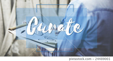 Imagine Create Curate Conceptualize Ideas Concept 24489001