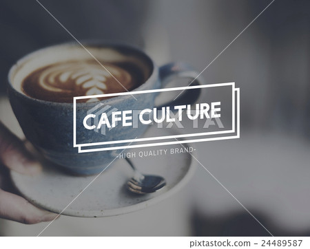 Cafe Culture Cafeteria Food and Beverage Restaurant Service Concept 24489587
