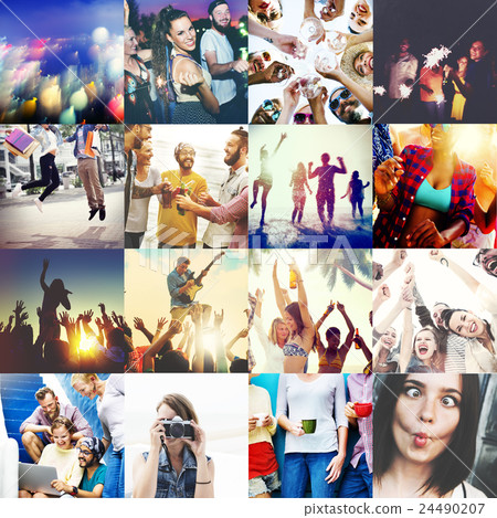 Friends Fellowship Enjoyment Satisfaction Social Concept 24490207