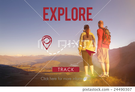 Explore Experience Journey Travel Trip Vacation Concept 24490307