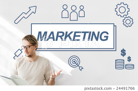 Marketing Business Commercial Product Graphic Concept 24491766