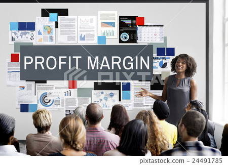 Profit Margin Payments Revenue Budget Concept 24491785