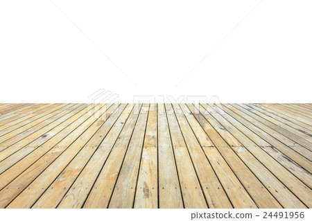 Close up old wooden flooring isolated on white Close up old wooden flooring isolated on white 24491956