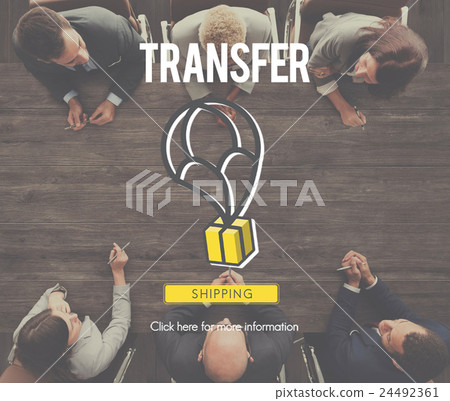 Cargo Freight Shipping Business Word Concept Cargo Freight Shipping Business Word Concept 24492361