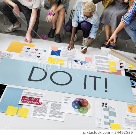 Do It Action Activity Proactive Plan Concept 24492589