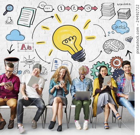 Ideas Inspiration Think Creative Research Concept 24492722