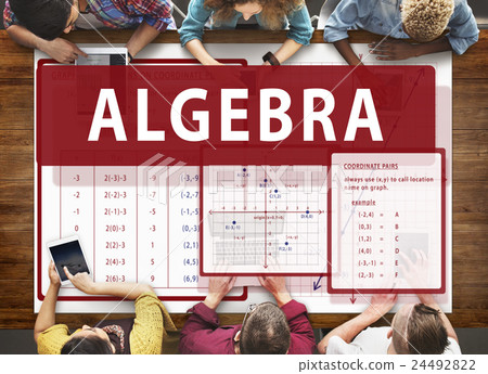 Algebra Mathematics Calculation Chart Concept Algebra Mathematics Calculation Chart Concept 24492822