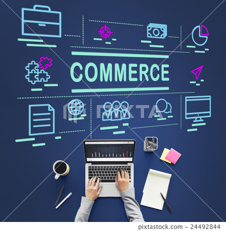 Commerce Customer Exchange Retail Service Concept 24492844