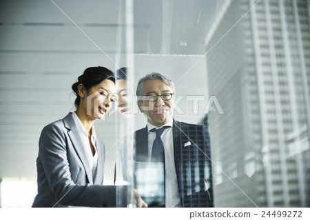 Office Building Entrance 24499272