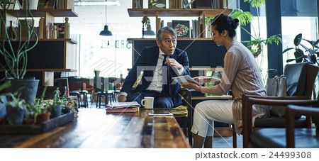 Cafe Meeting Cafe Meeting 24499308