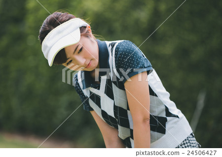 golf, golfing, female 24506427